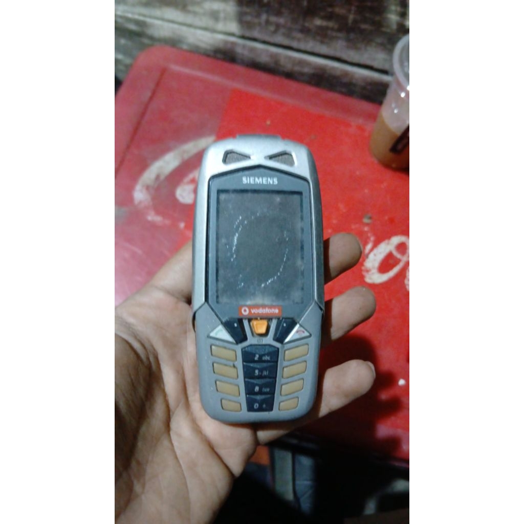 hp siemens 75rb jadul antik kuno lawas vintage display anggap mati