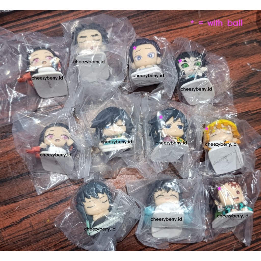 Demon Slayer Kimetsu No Yaiba KNY Original Bros Pin Doll Standee Onemutan Keychain Giyu Giyuu Tamiok