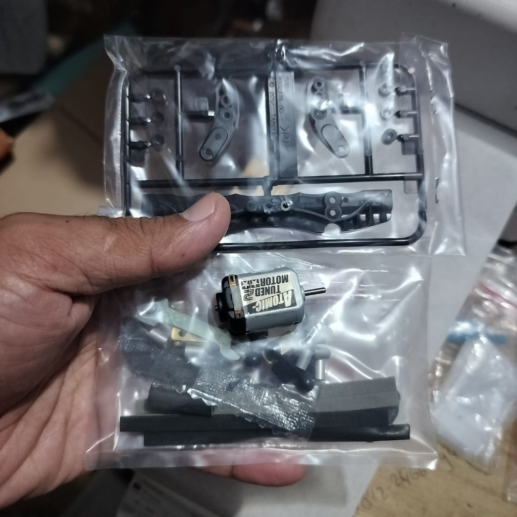 Tamiya Paket Frp Side Damper Full ORI ( Loose Starter Pack )