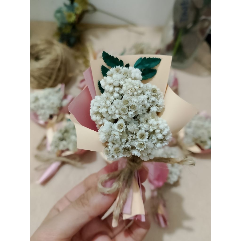 Mini bucket edelweis