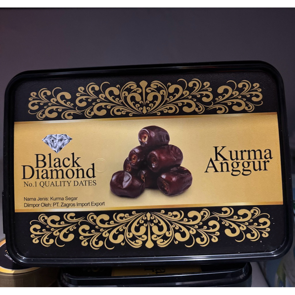 Kurma Anggur Black Diamond 550gr | Bam Dates