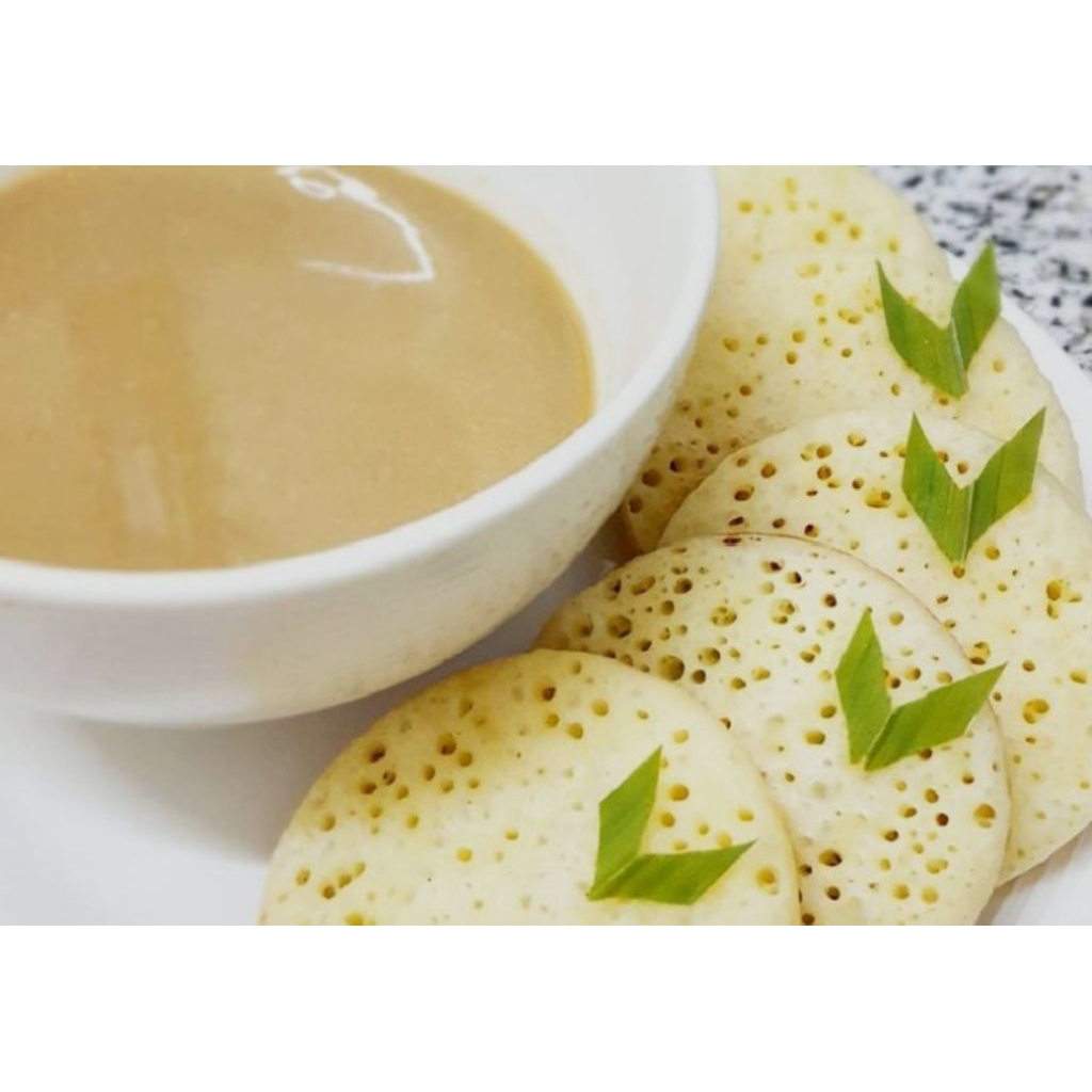 Serabi Kuah Santan Gula Aren