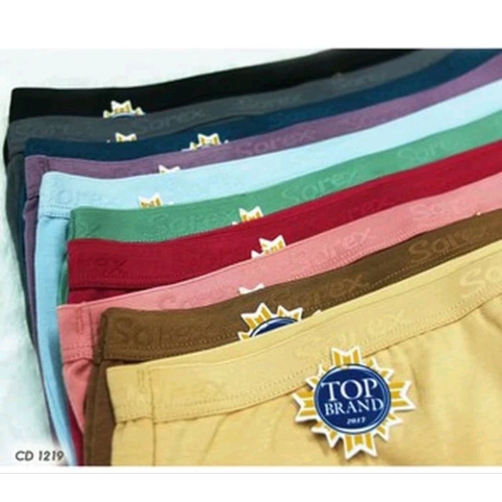 6 pcs celana dalam wanita dewasa polos CD wanita dewasa cangcut ( PROMO)