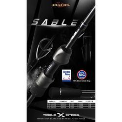 BLOOD Joran Spinning Rod SABLE Blank Triple X Cross 30T Carbon Tangle Free Solid Carbon