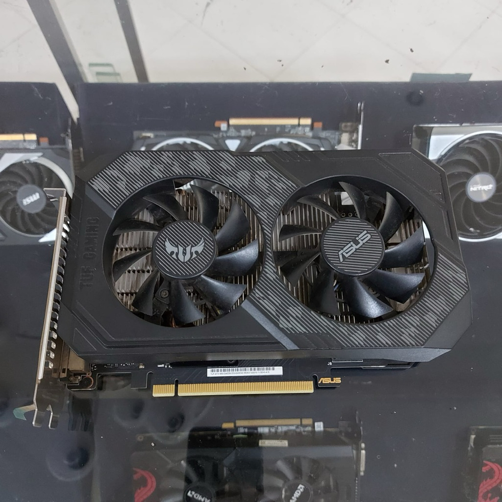 GTX 1650 4GB DDR6 Asus Tuf Mulus Normal Segel Irit Daya Non Pin ya