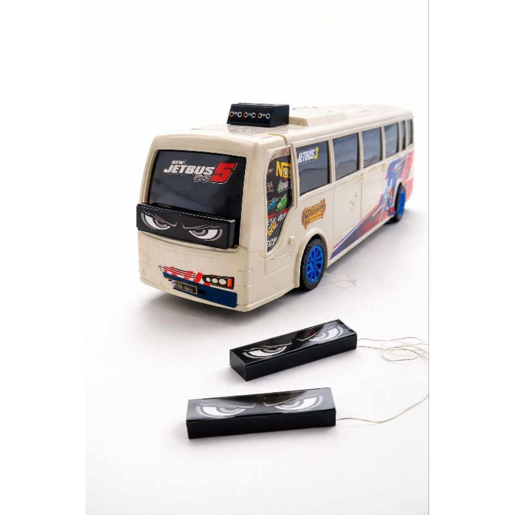 Strobo LED Miniatur Mata Nyala Kedip untuk Bus & Mobil Mini – Aksesoris Skala Koleksi