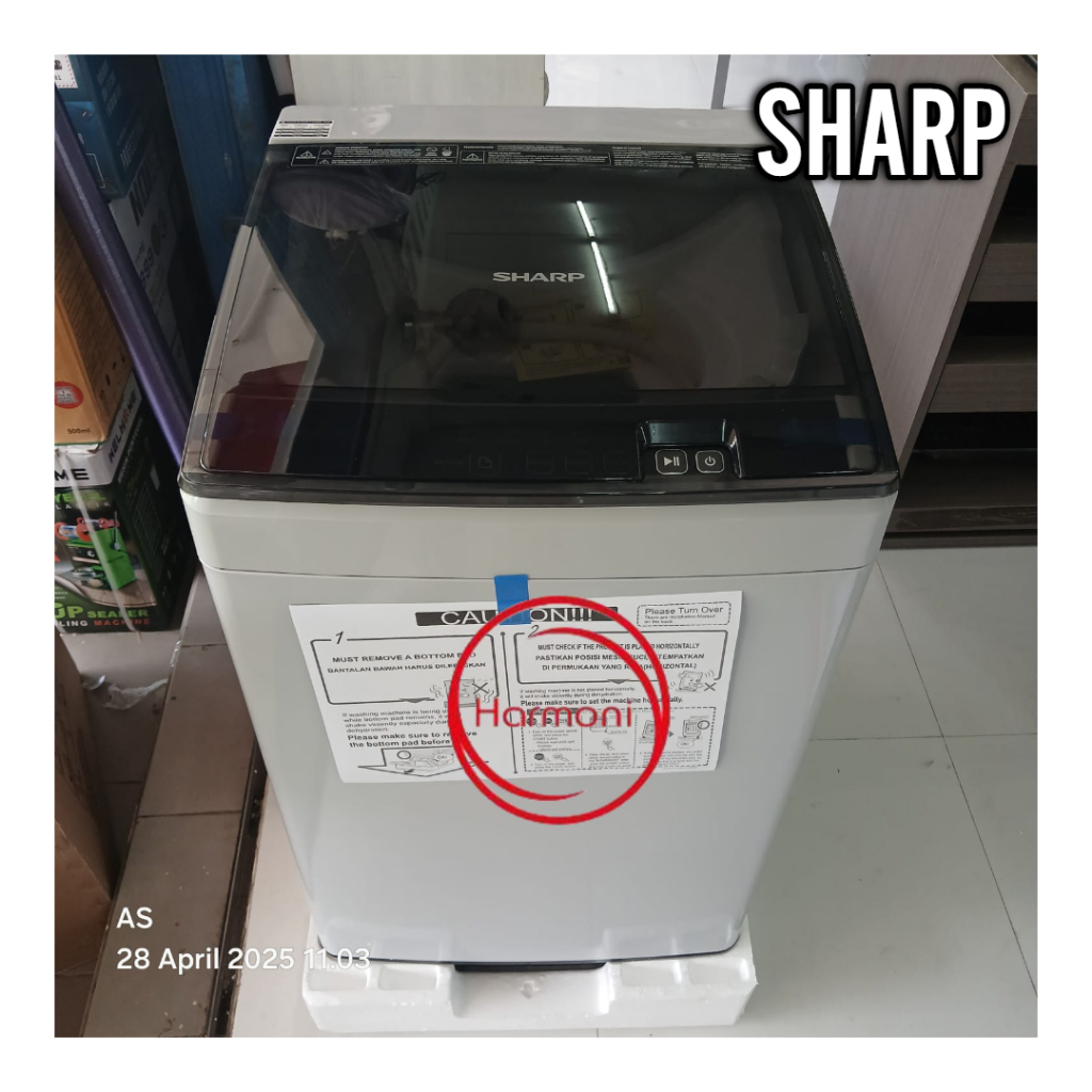 MESIN CUCI SHARP 1 TABUNG