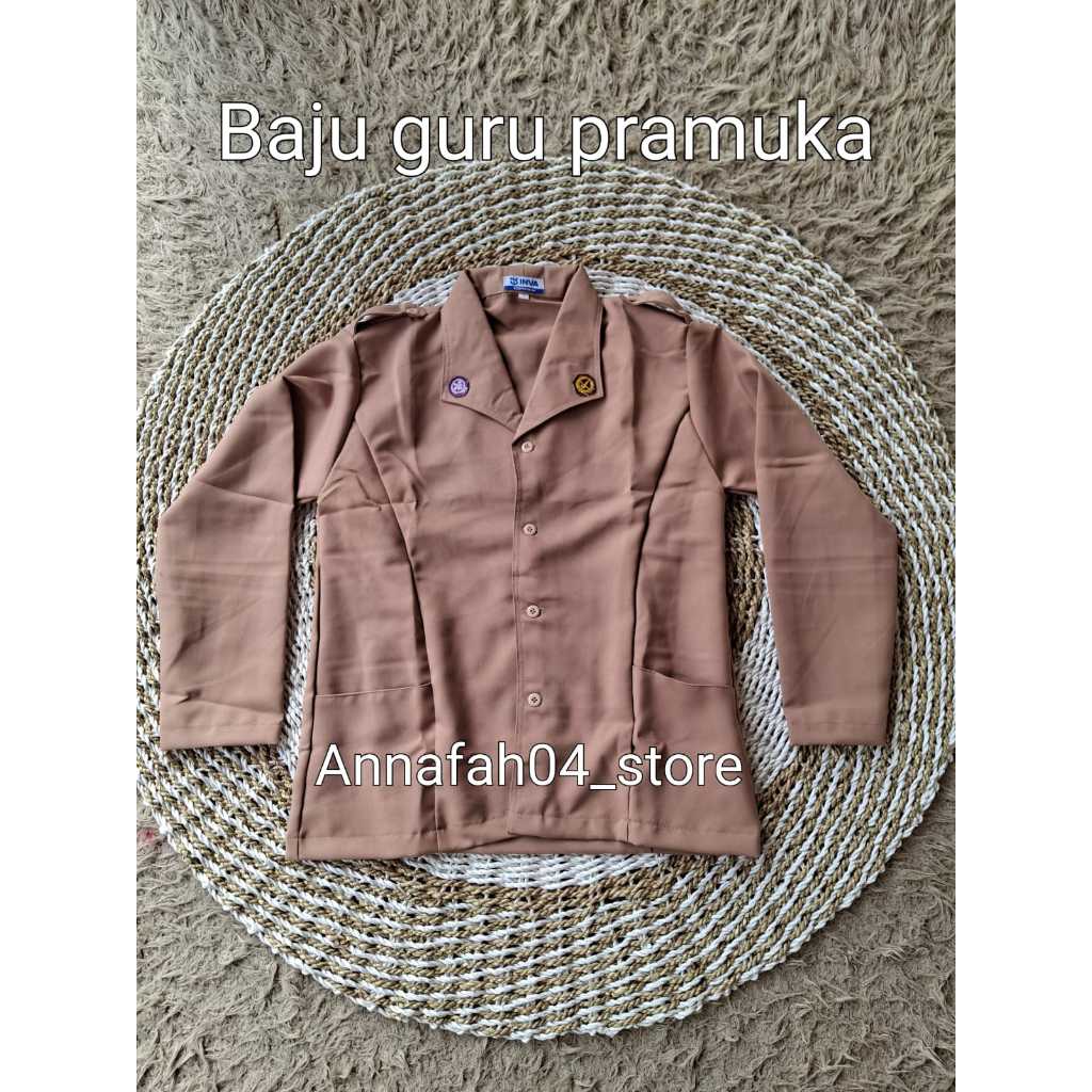 Baju pramuka PEMBINA // Baju guru pramuka
