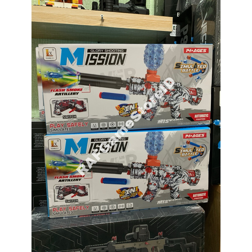 Mainan Anak Water Gel Blaster Toys Jelly Toys Tembakan Mainan WGB