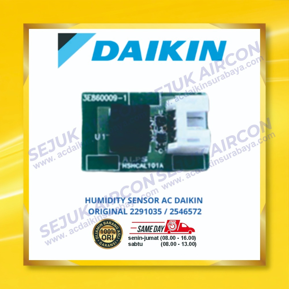 HUMIDITY SENSOR AC DAIKIN FTKC15TVM4 FTKC20TVM4 FTKC25TVM4 FTKC35TVM4 FTKM25SVM4 ORIGINAL 2291035 (P