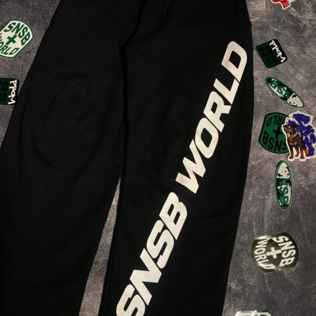 SNSB WORLD | PANTS G1 | BLACK | M