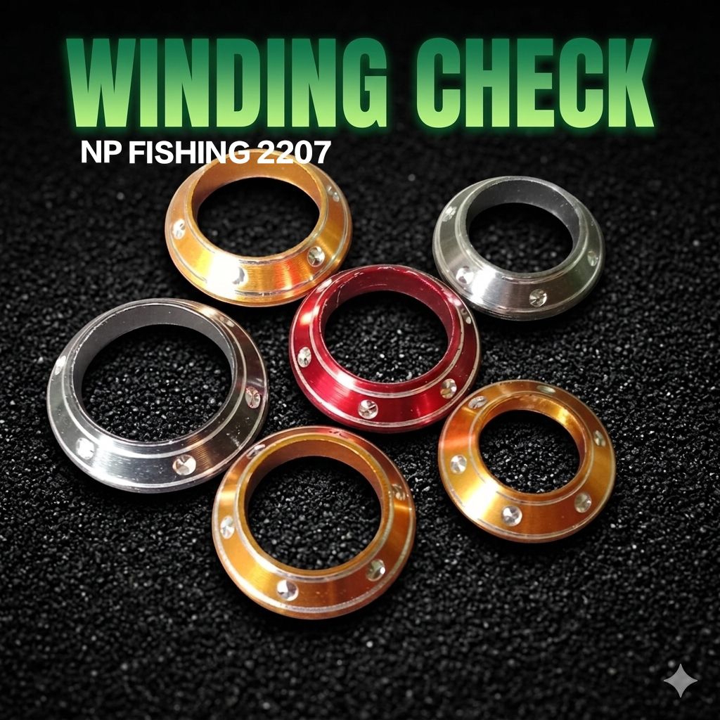Winding check joran tegek custom handle busa eva