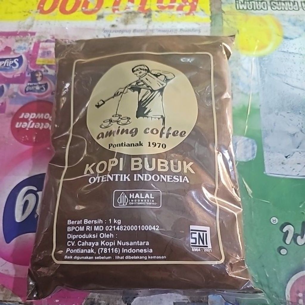 Kopi Bubuk AMING Pontianak 1kg