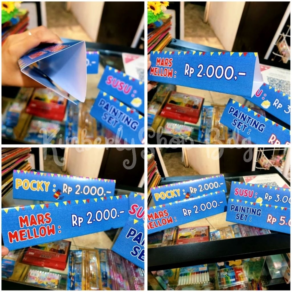 Pricetag Market Day Price Tag Product Bazar CHAT ADMIN untuk tulisan pada pricetag