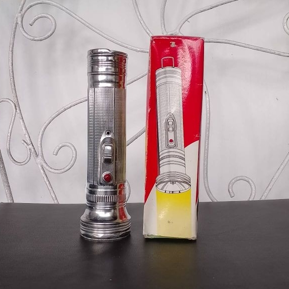 [ BONUS 2 BOHLAM ] KONDISI NYALA TERANG SENTER SENTOLOP JADUL TIGER HEAD 300FT NEW OLD STOK