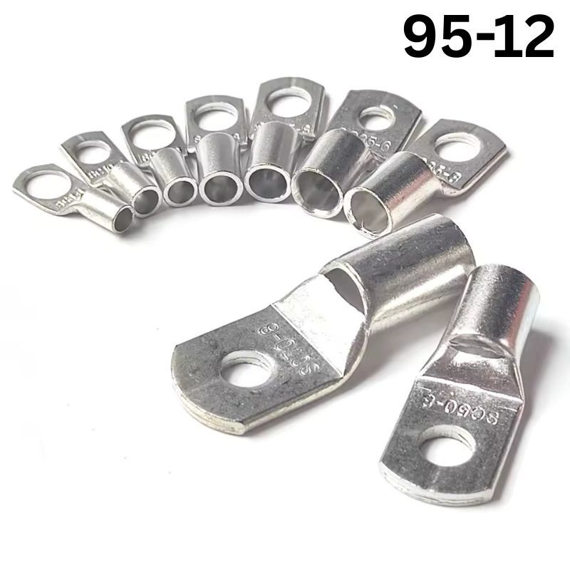 Cable Lug SC 95-12 Tin Plated Copper / Skun Kabel Ring 95 - 12 Tembaga / Terminal Kabel 95mm Lubang 