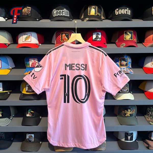 Jersey Adidas Inter Miami Messi #10 Pink Authentic Player Issue Jersey Original