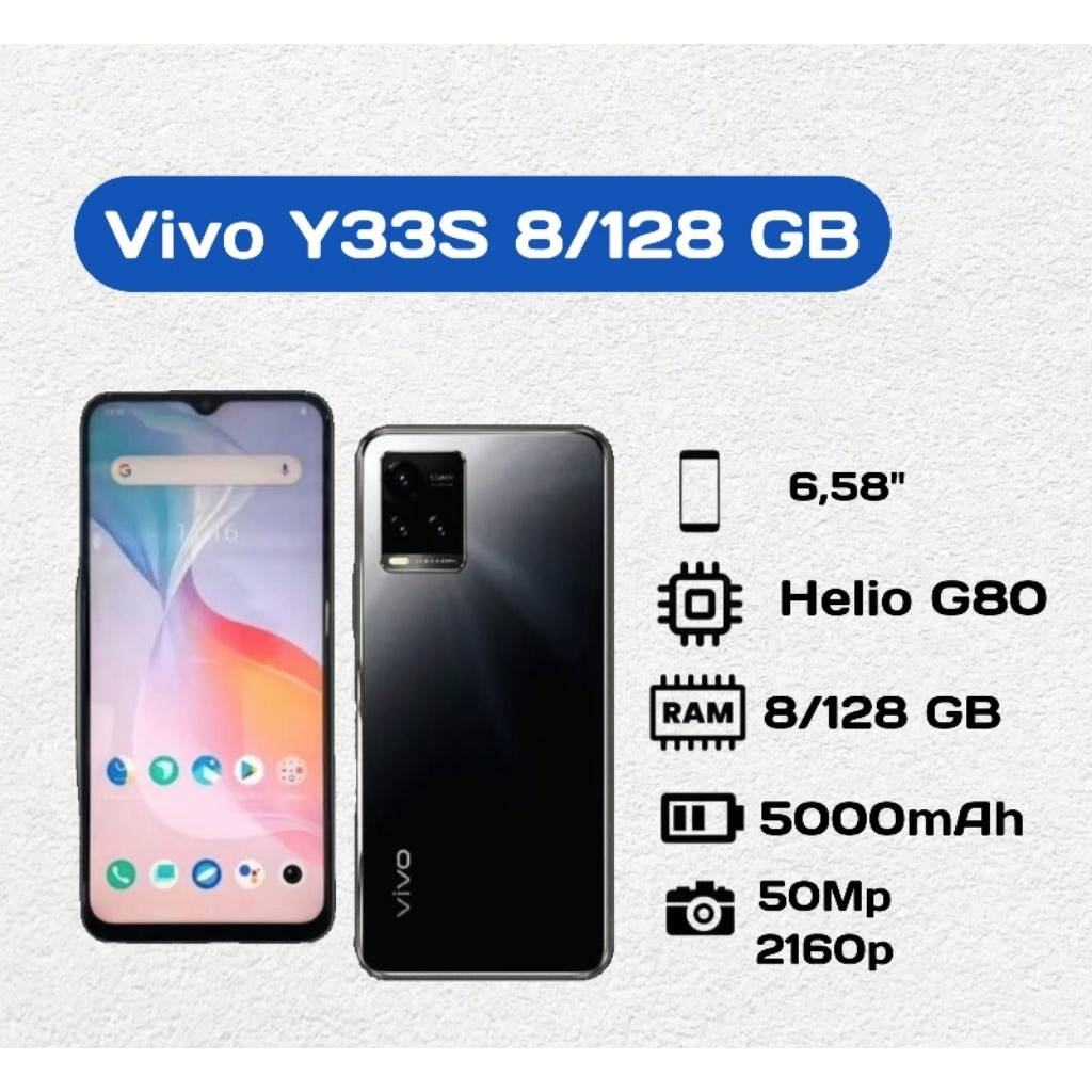 Vivo Y33s 8/128 GB Second