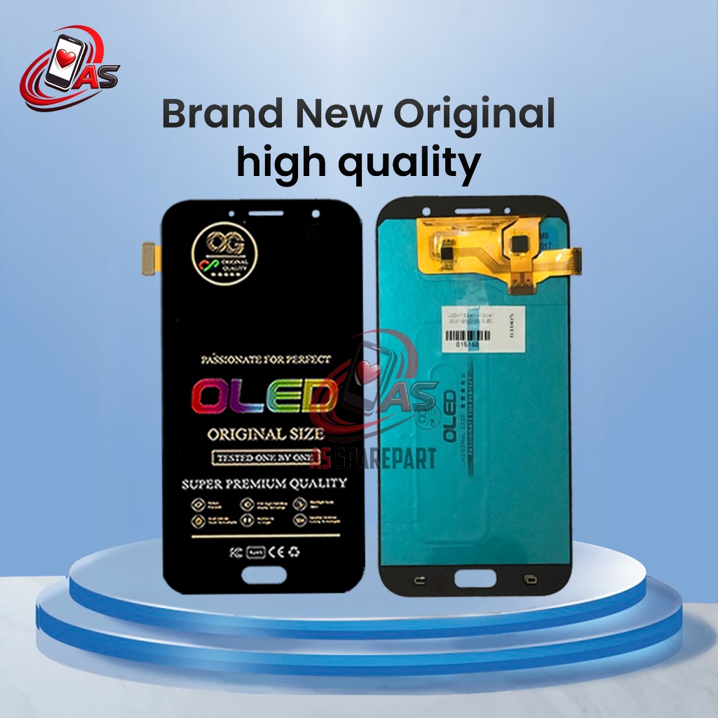 LCD TOUCHSCREEN SAMSUNG A720 / A7 2017 ORI SIZE OG OLED