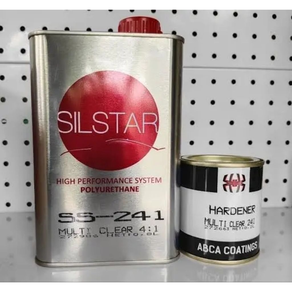 CLEAR PU SILSTAR MULTI SS-241 MULTI CLEAR COAT UKURAN 800ML