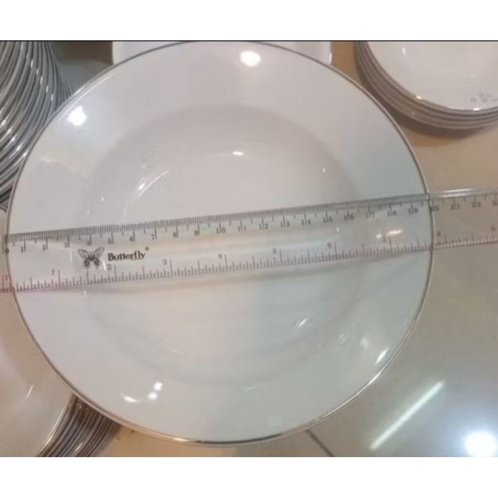 Piring Makan Keramik Sango ukuran 8 inch