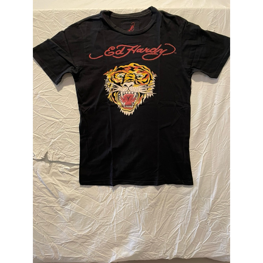 Ed Hardy Tiger Solid T-Shirt Black Preloved