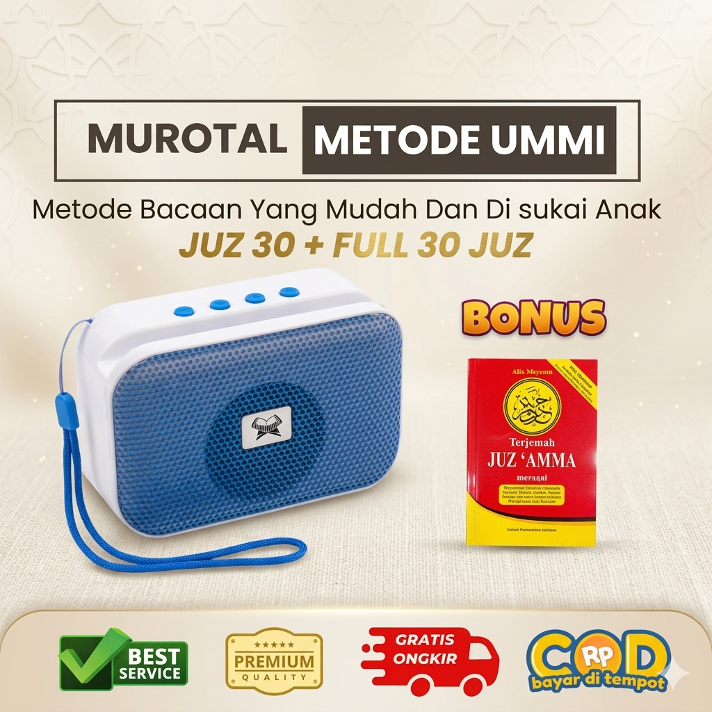 speaker murottal quran anak smart hafiz 30 juz plus juz amma anak metode ummi untuk hafalan