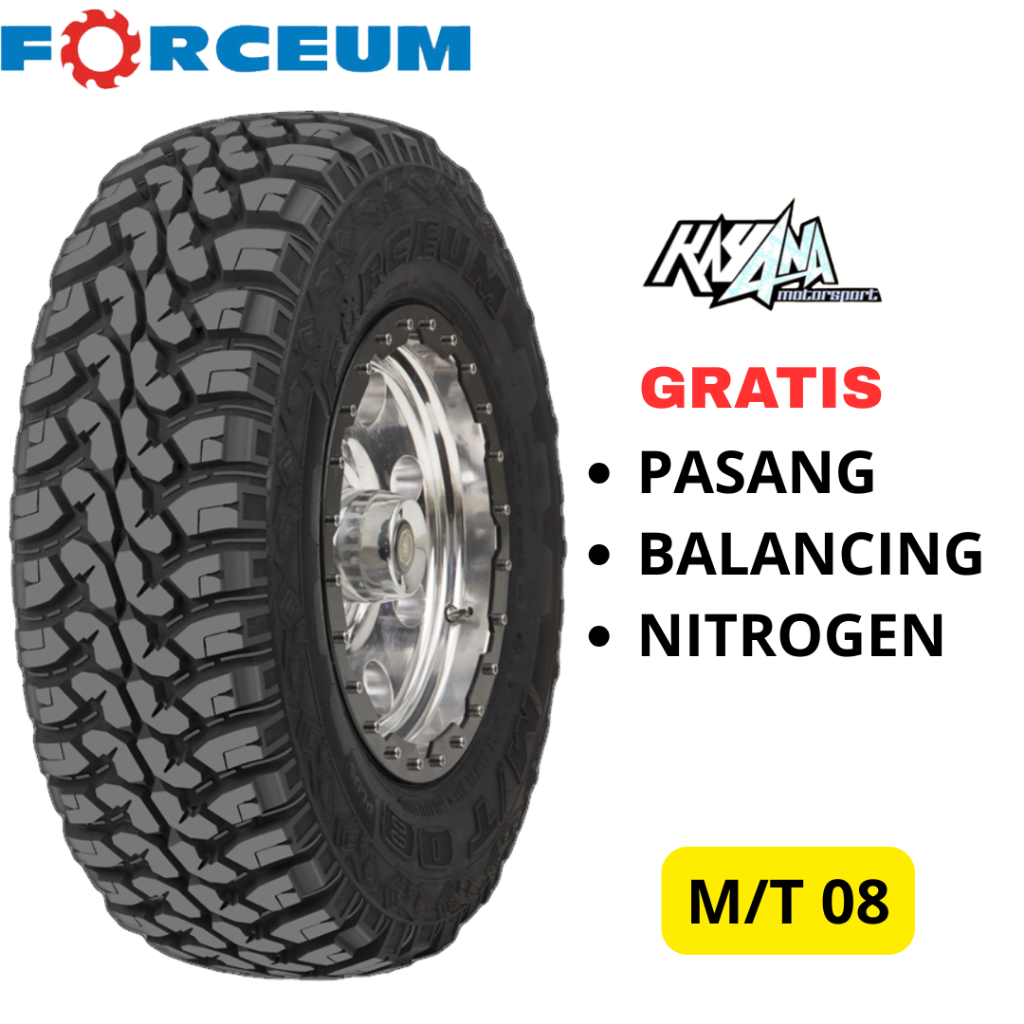 Ban Mobil R14 MT Offroad 27 8,5 R14 Ban 27X8,5 R14 Forceum MT