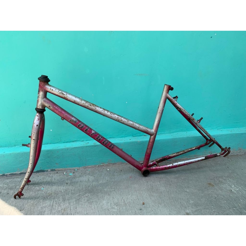 frame sepeda commuter bike basic Polygon lady size 18 bekas