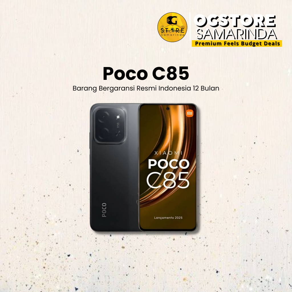 Poco C85 RAM Besar Baterai Awet HP Murah Performa Lancar Layar Luas Cocok Harian