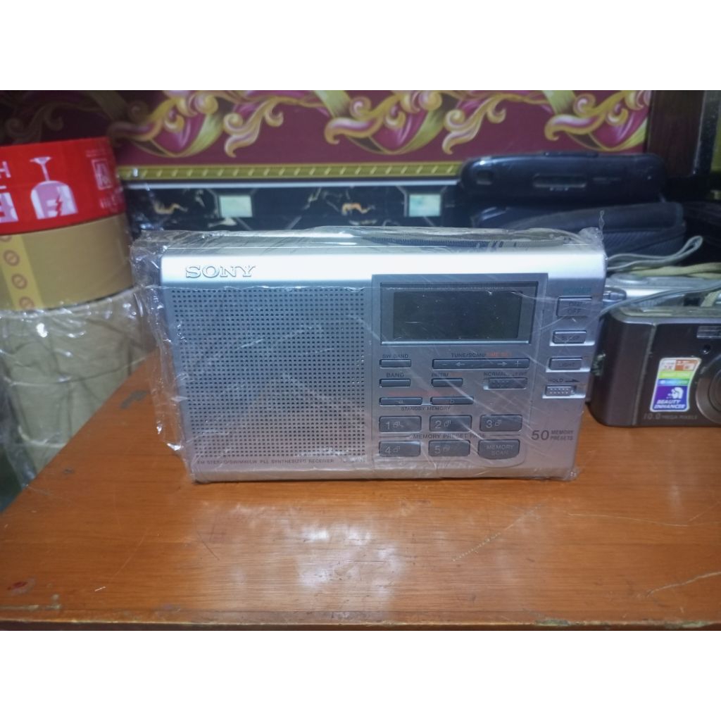 Radio Sony icf SW-35 preloved masih segel
