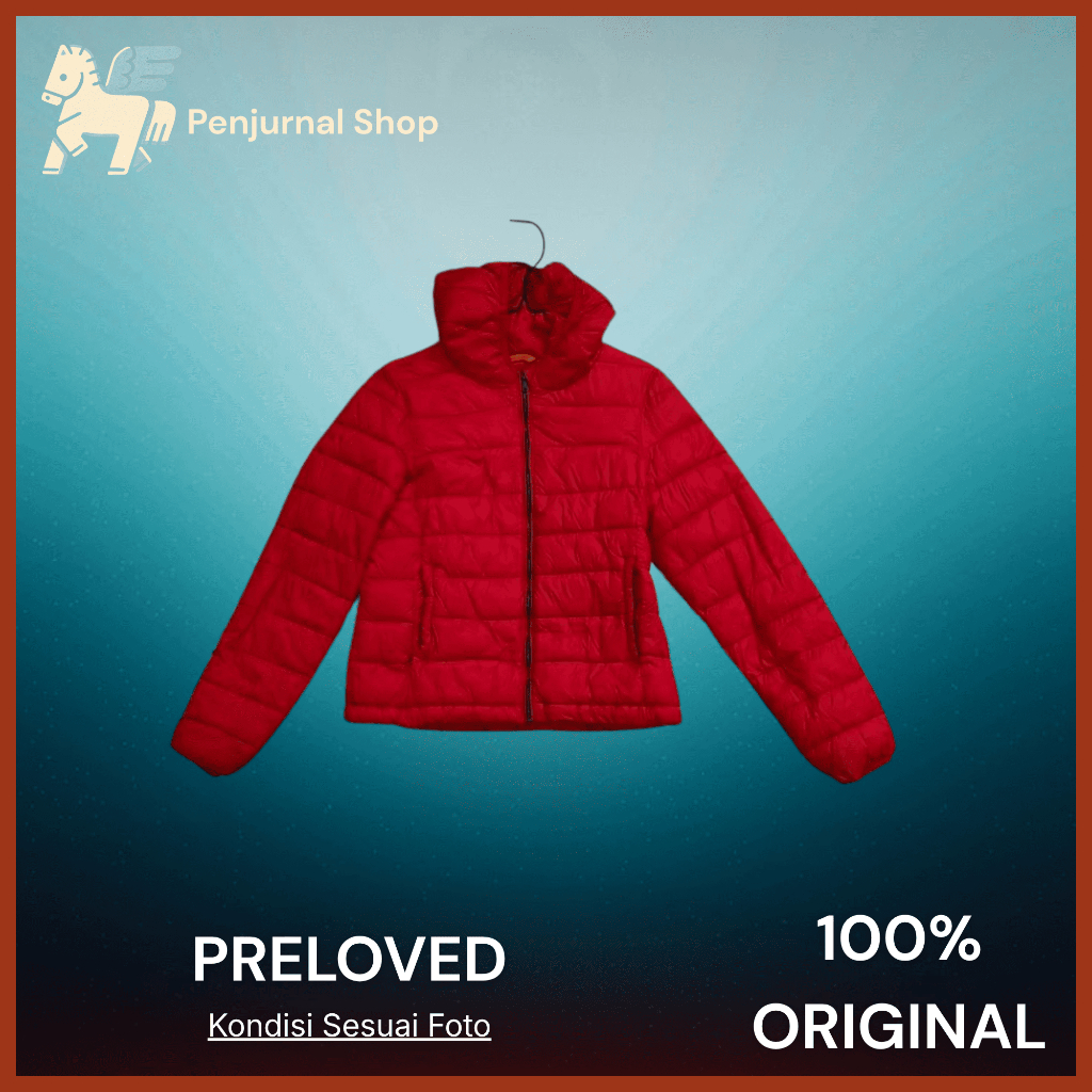 Pull&Bear Winter Puffer | Red | Original | PULLANDBEAR Winter