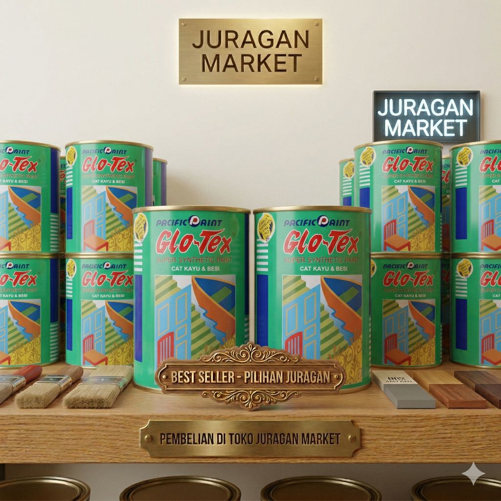 Cat Kayu & Besi Glotex 1 kg