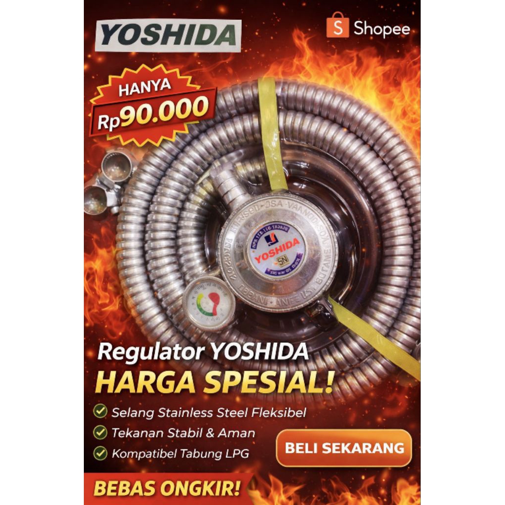 selang regulator Yoshida