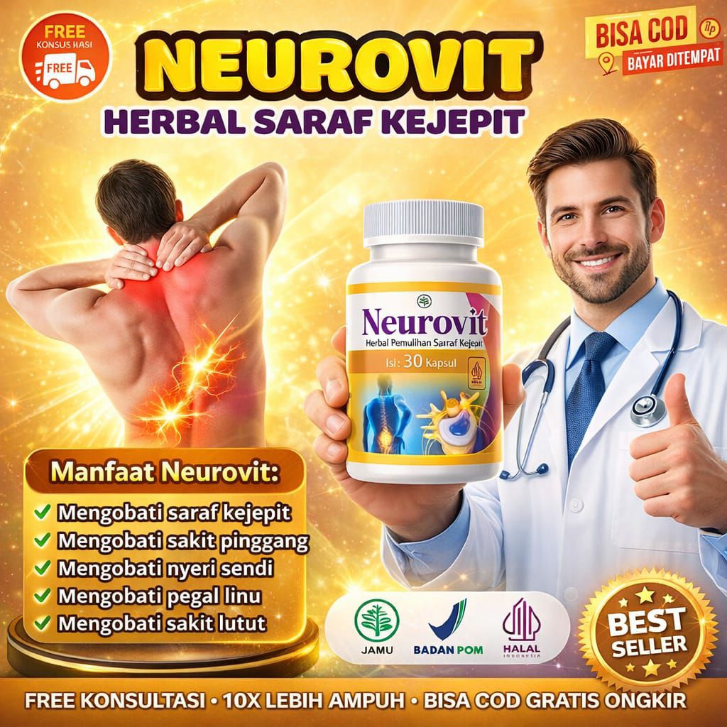 Neurovit-Kalsium herbal saraf kejepit