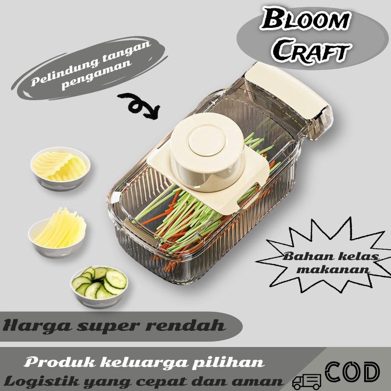 Pemotong Sayuran/Pemotong Stainless Steel/Pemotong Buah dan Sayuran