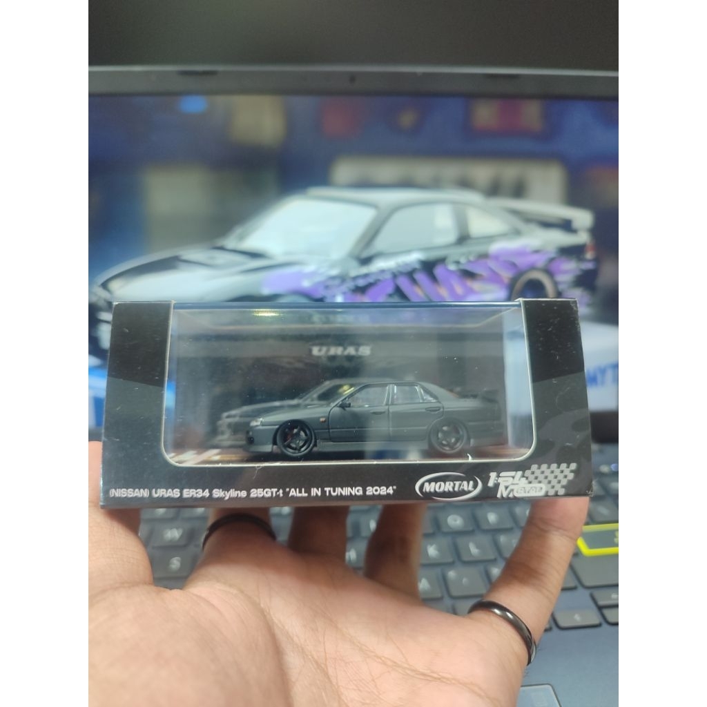 MORTAL URAS URAS ER34 BLACK HITAM DOFF WING