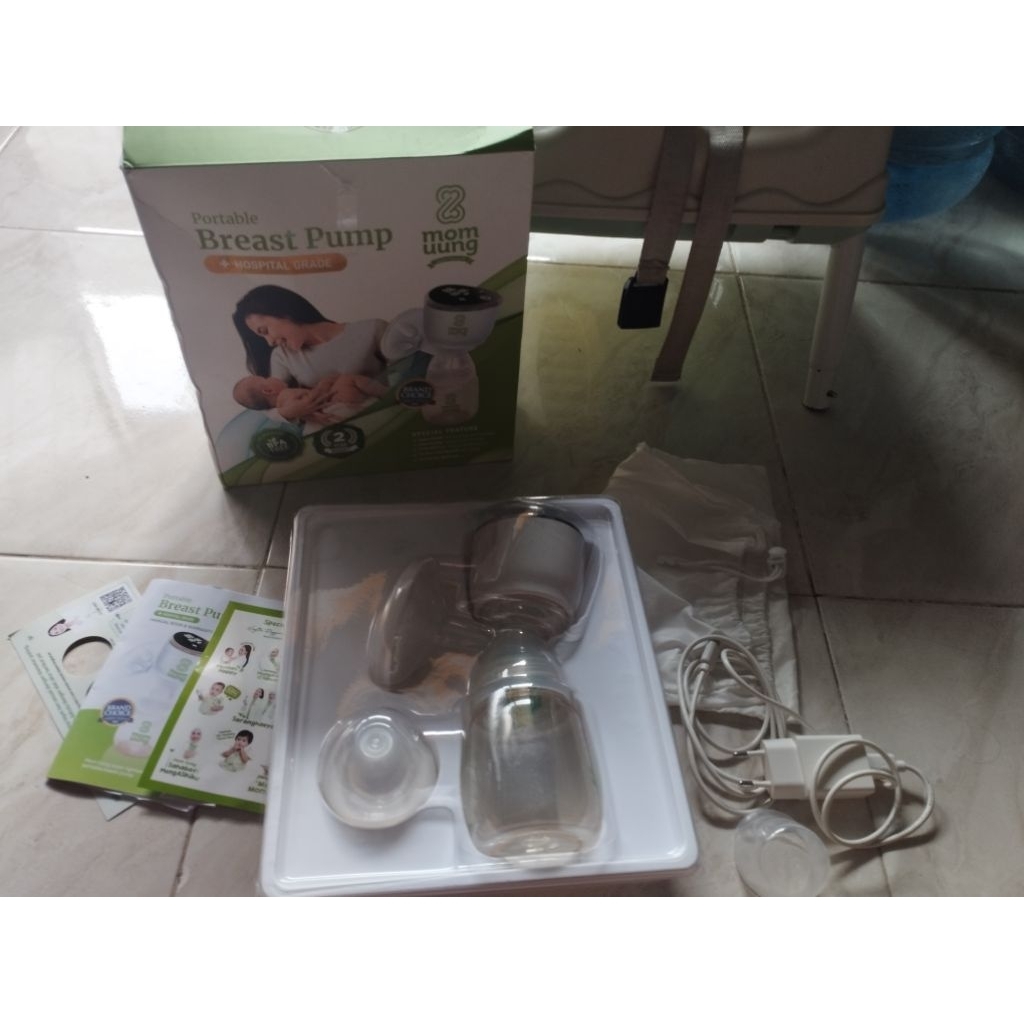 preloved pompa asi mom uung split bill