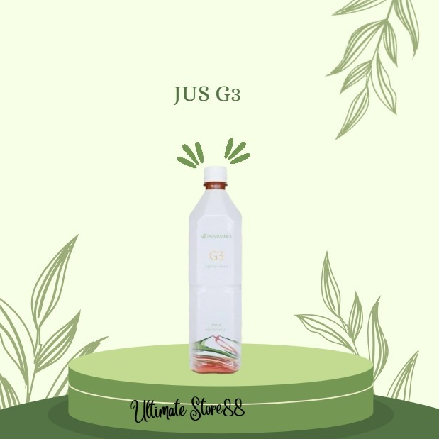 JUS G3 ISI 1 BOTOL ANTIOKSIDAN TINGGI 03/2027 JUICE G 3