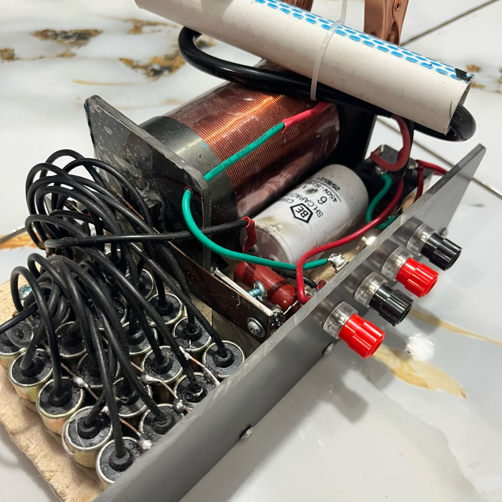 Inverter 5000 wat full tembaga murni 20 condensor platina baja widia