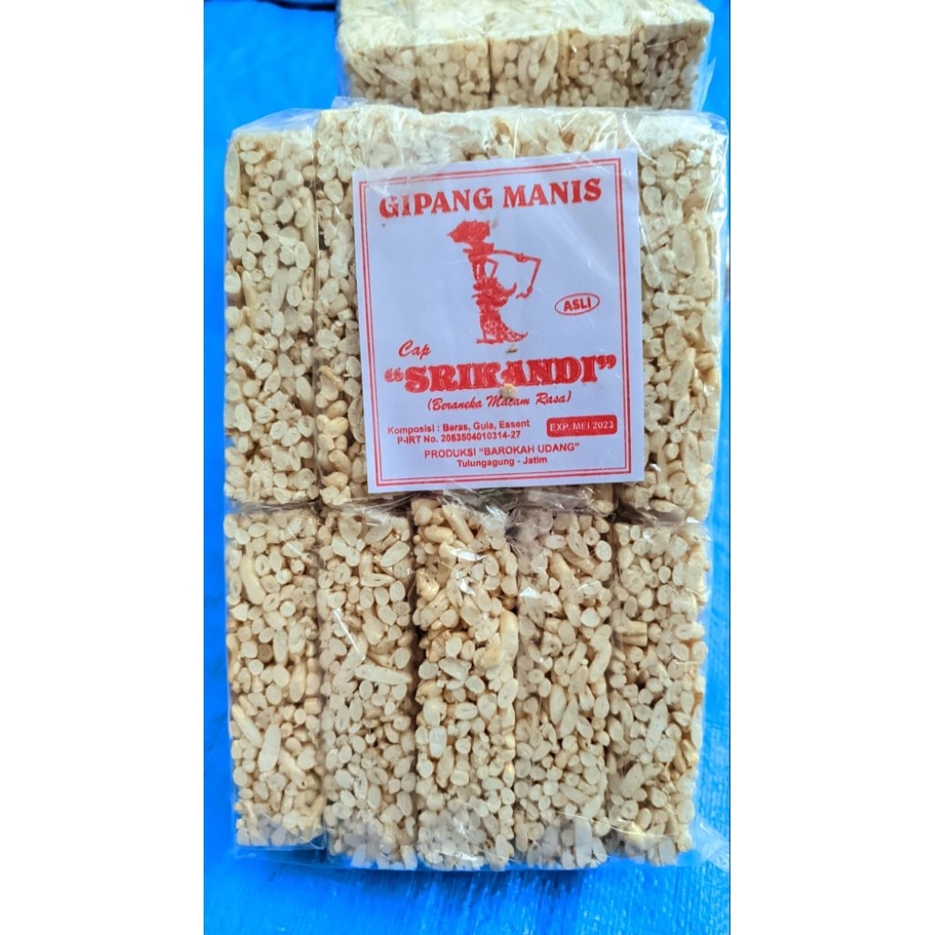 Gipang Manis Srikandi - Gipang Bipang Jipang Beras Manis Gurih