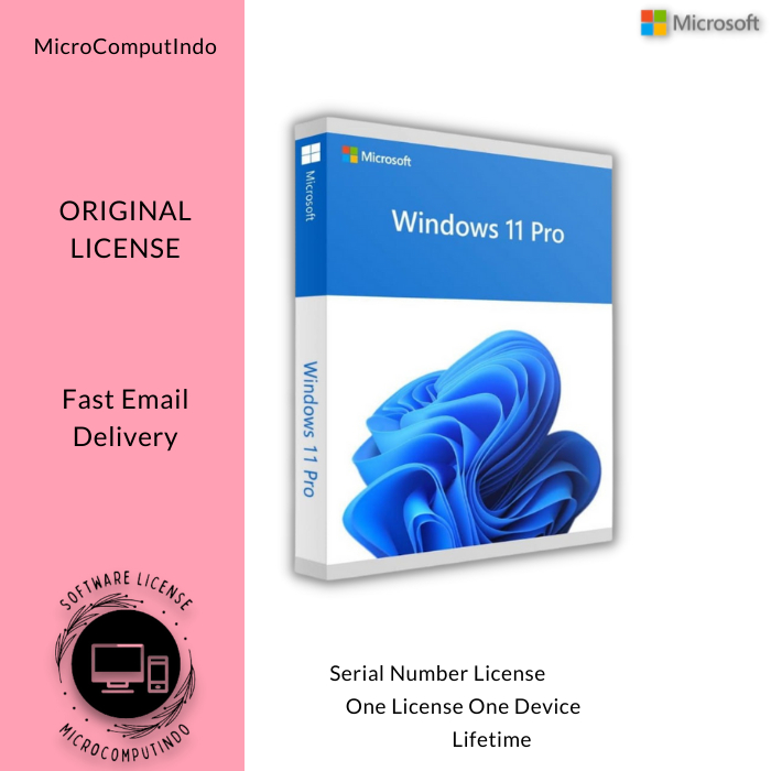 Windows 11 Pro - Kode Lisensi Original Aktivasi
