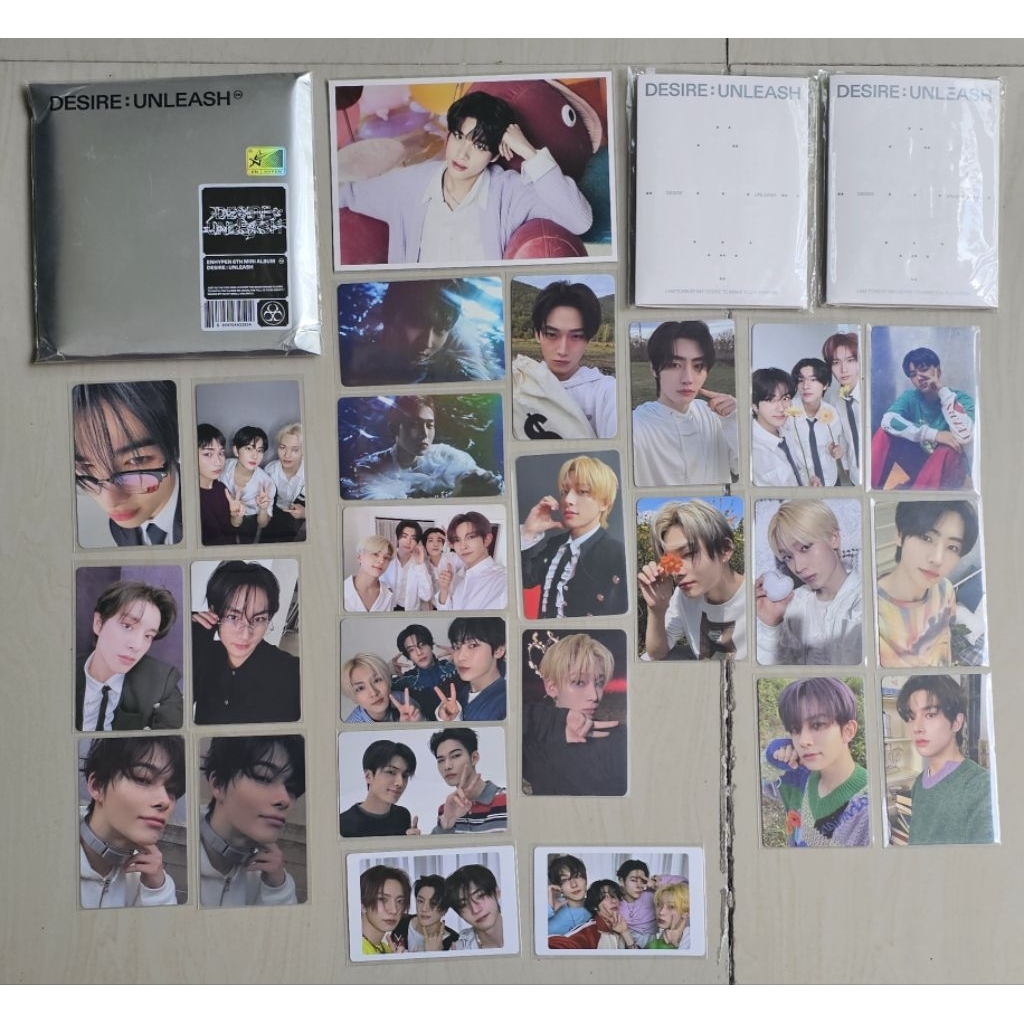 [READY STOCK] OFFICIAL PC MERCH ALBUM ENHYPEN JUNGWON HEESEUNG JAY JAKE SUNGHOON SUNOO NI-KI D:U DES