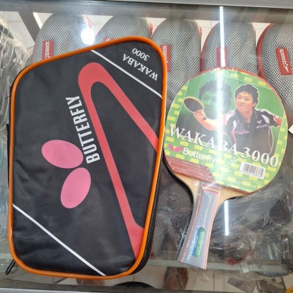BET PINGPONG BUTTERFLY WAKABA 3000 / BET TENIS MEJA BUTTERFLY WAKABA