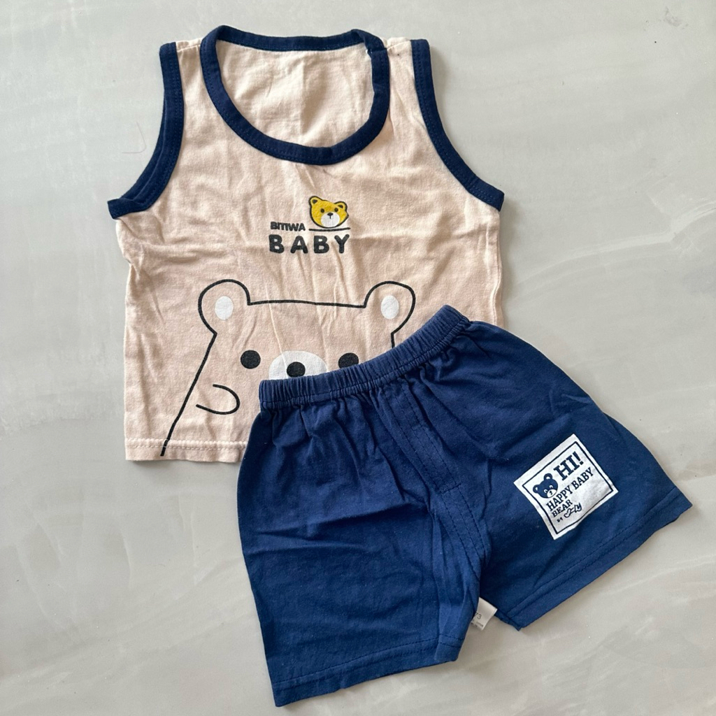 PRELOVED SET BAJU ANAK KUTANG UNTUK 6-12 BULAN