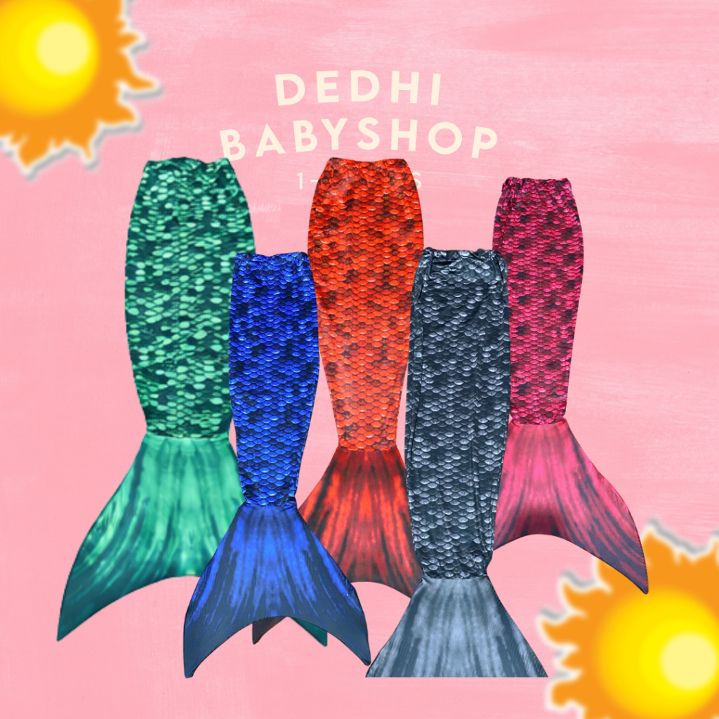 Dedhibabyshop Kostum Mermaid Putri Duyung Premium untuk Remaja dan Dewasa Bahan Melar Jahitan Rapi K