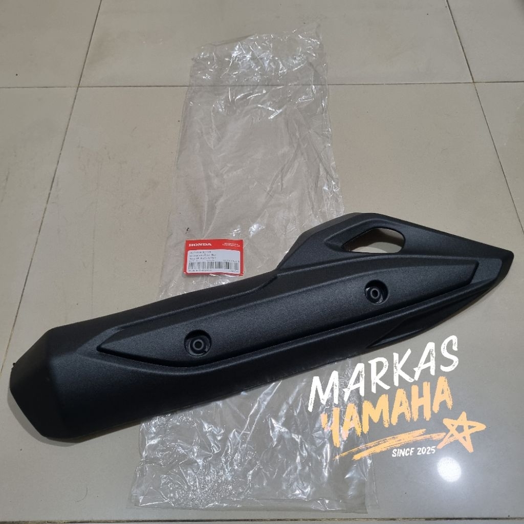 Cover tameng knalpot pcx cbu 150 original honda tutup knalpot pcx protector muffler pcx pelindung