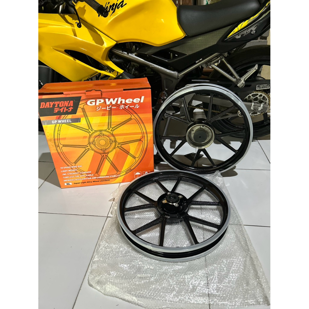 velg daytona gp wheel yamaha fizr single disc