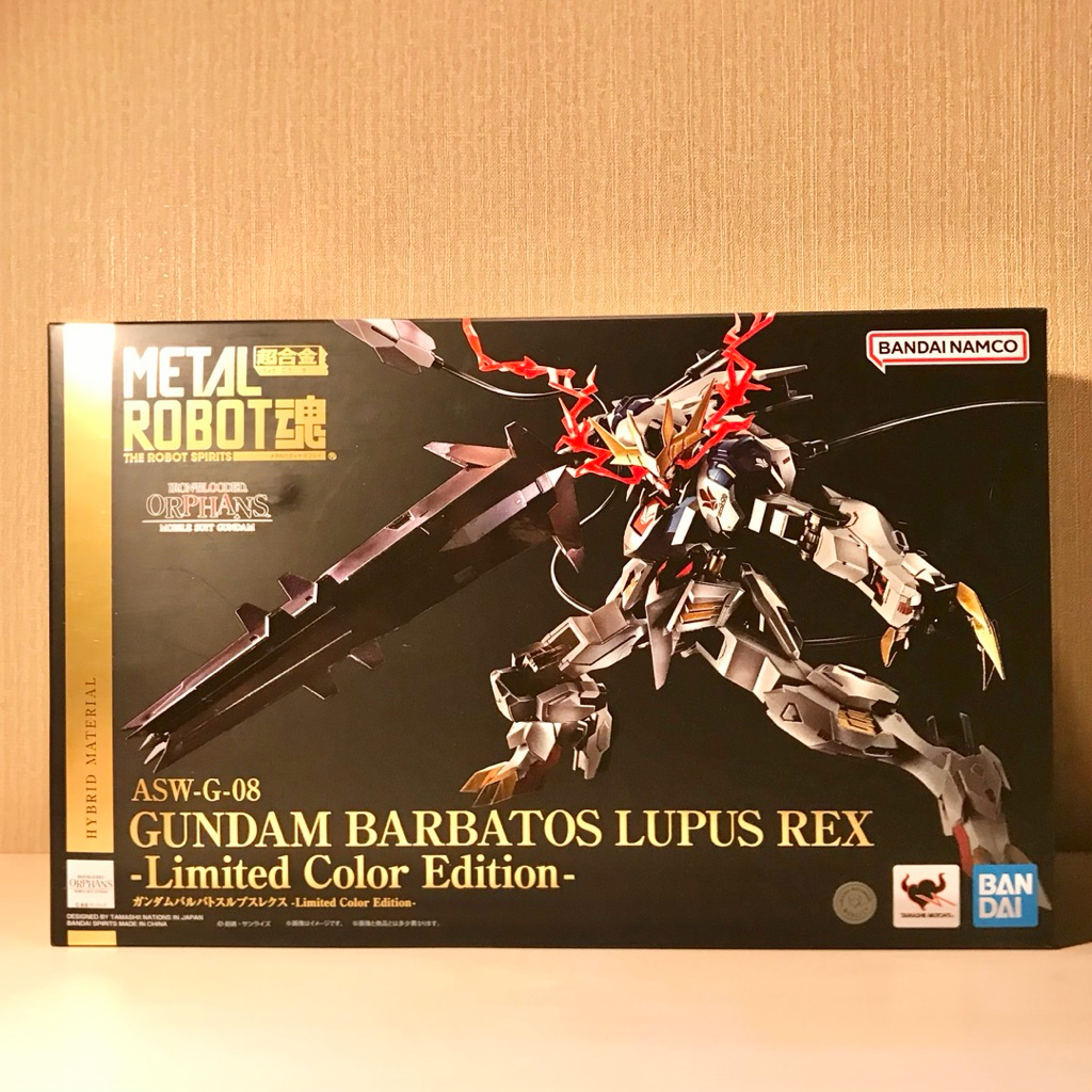 Metal Robot Damashii The Robot Spirits ASW-G-08 Gundam Barbatos Lupus Rex - Limited Color Edition