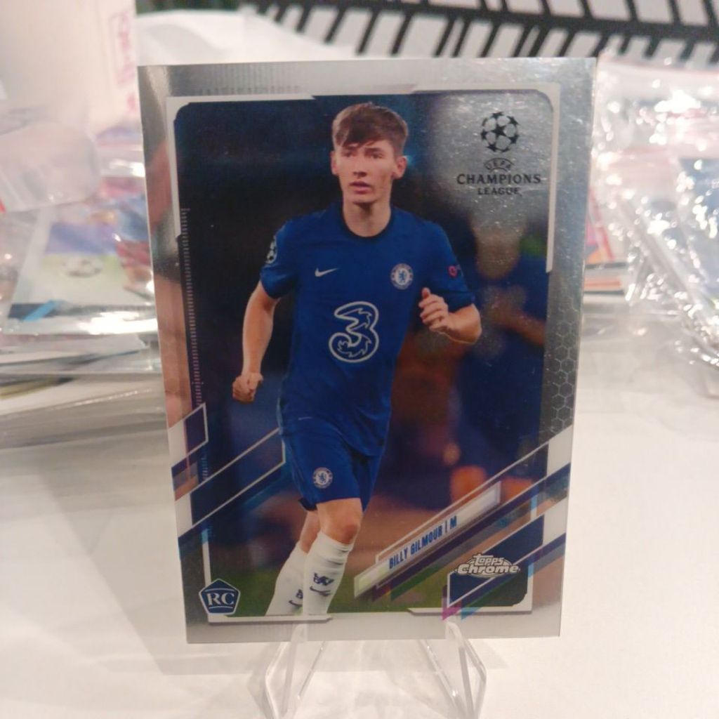 kartu bola topps chrome ucc 2021 Chelsea